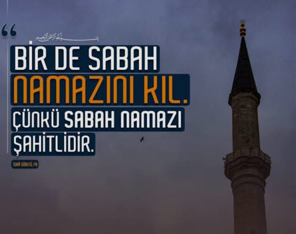 sabah namazı