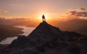 mountain-silhouette-man-peak-wallpaper-preview
