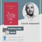 Kerberos’u Taşlamak-Bir Kitap Bir Yazar-Cevat AKKANAT’ın Söyleşisi