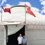 Çankırı Şabanözü İlçesi Gürpınar Mahallesi (Köyü) Yaren Evi Çadırında Bir Ayran Molası